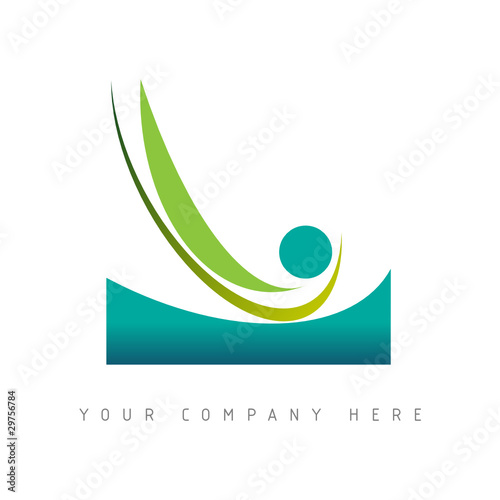 logo picto web mer vacances marketing commerce design icône