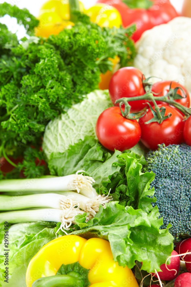 Vegetables and fruits