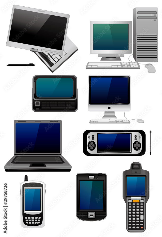 cartoon computer icon cartoon computer icon
