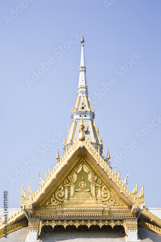 thai temple So Thon Temple Chachoengsao In Thailand