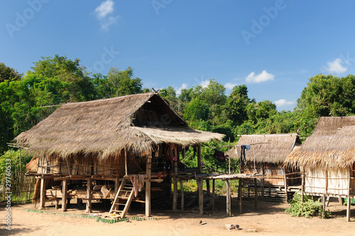 Lao, Muang Sing - rural scene