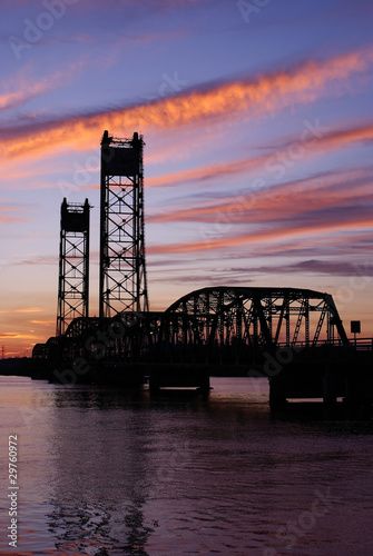 Jordan Bridge Sunset