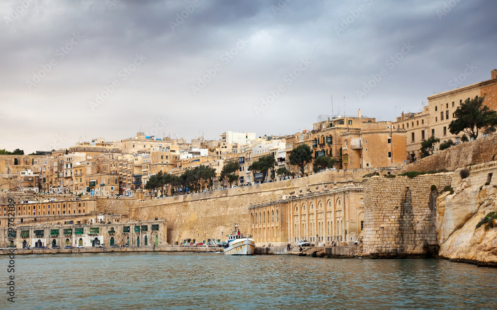 Valletta in winter