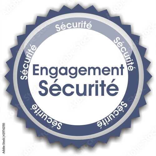 bouton engagement sécurité