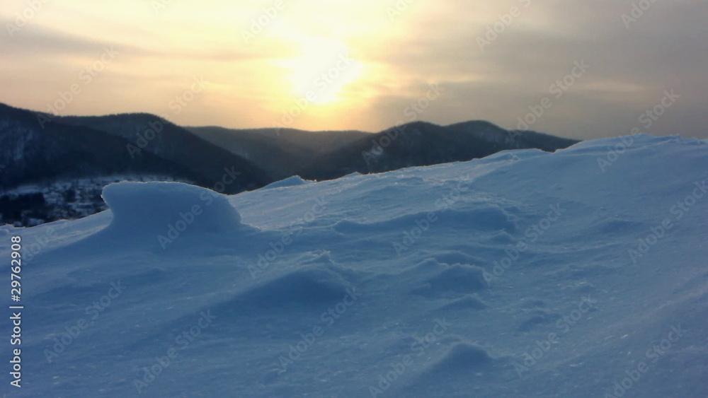 Snow-storm. Snow-storm.