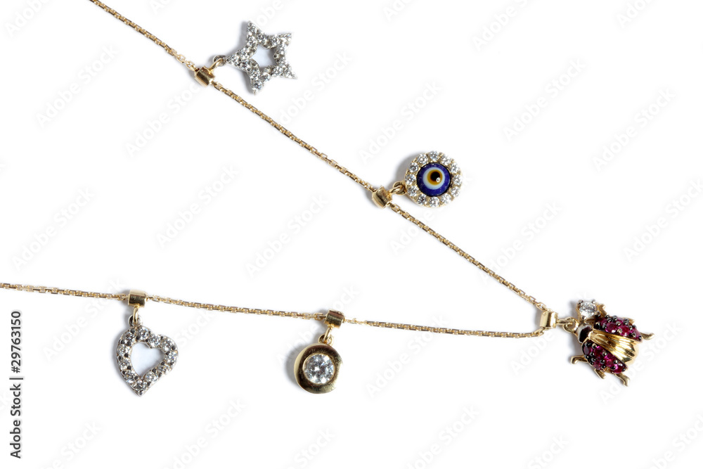Fototapeta premium gold necklace