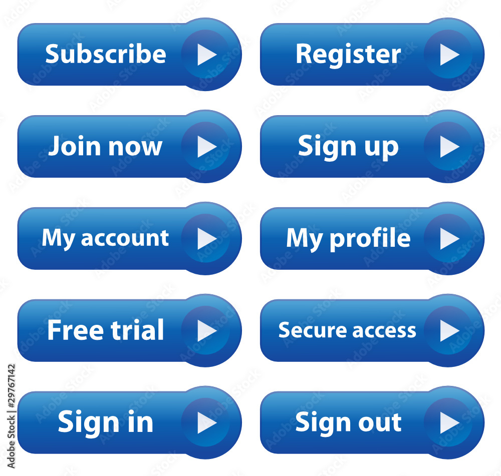 MARKETING Web Buttons (sign up register subscribe join online) MARKETING Web Buttons (sign up register subscribe join online)