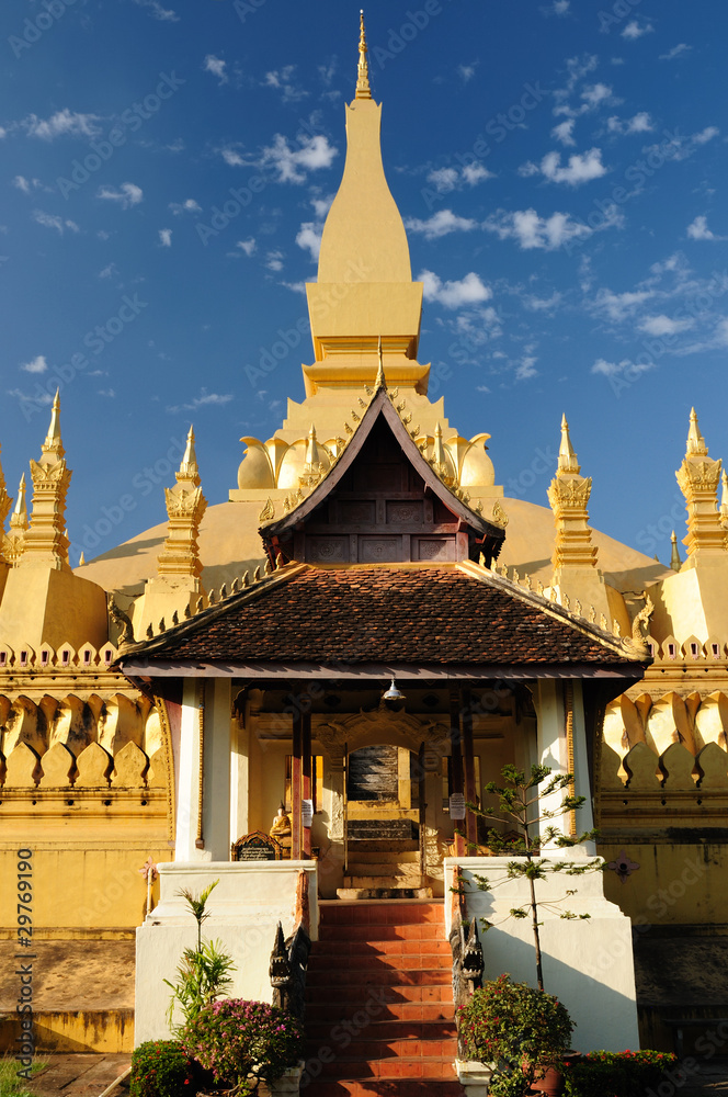 Obraz premium Lao, Vientiane - Pha That Luang