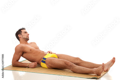 Fototapeta Man in Swimwear