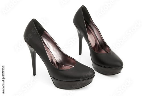 Female shoes high-heeled