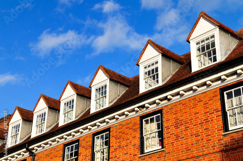 Dettaglio di casa Vittoriana a Londra