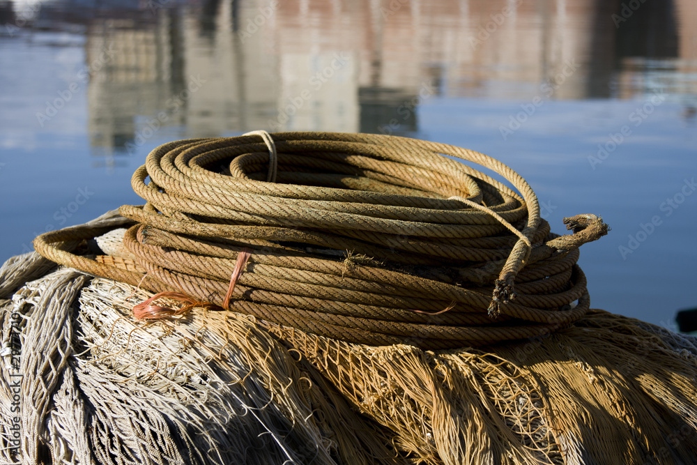 corda e reti da pesca