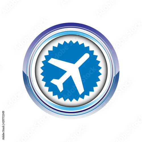 avion transport voyage logo picto web icône design symbole