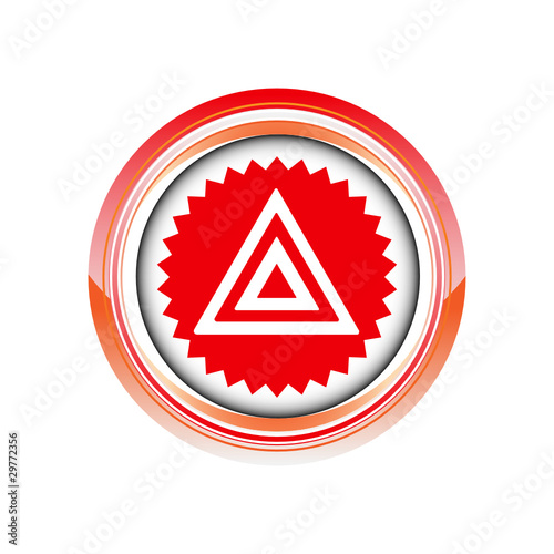 panneau danger risque logo picto web icône design symbole
