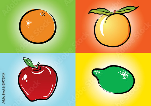 set fruit