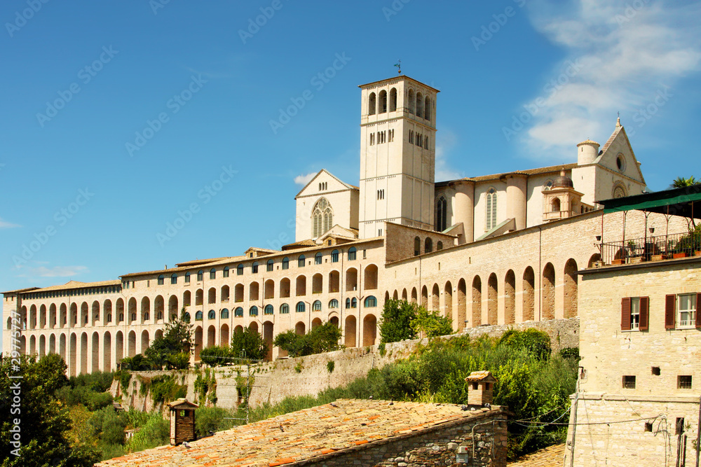 Assisi, cloister of saint  Francesco