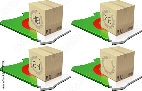 Délais de livraison en Algérie (détouré)
