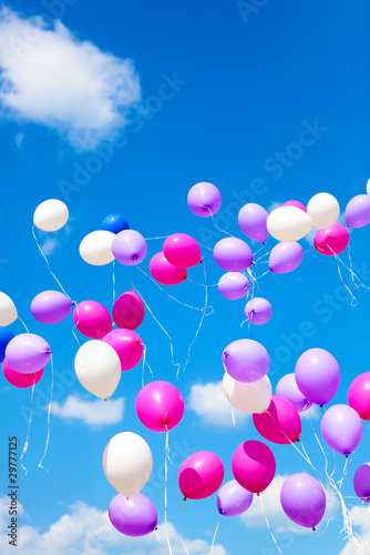 Holiday balloons photo