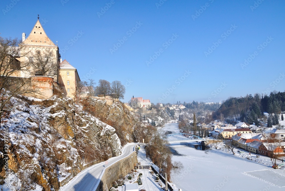 Fototapeta premium Small historical castle