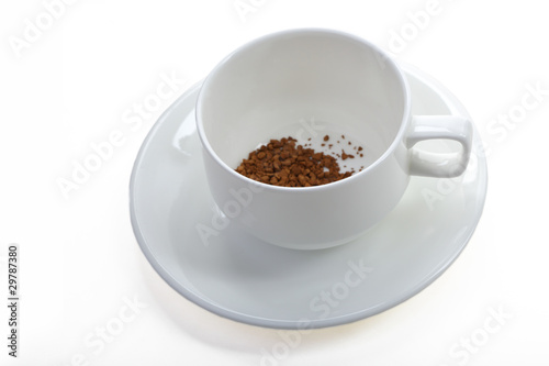 Mug with instant coffee