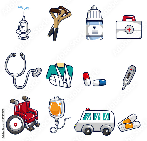 cartoon doctor icon