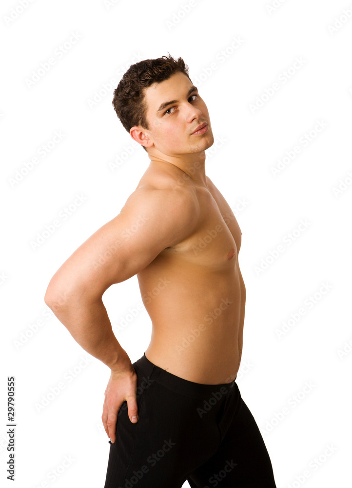 Young athlete man Young athlete man