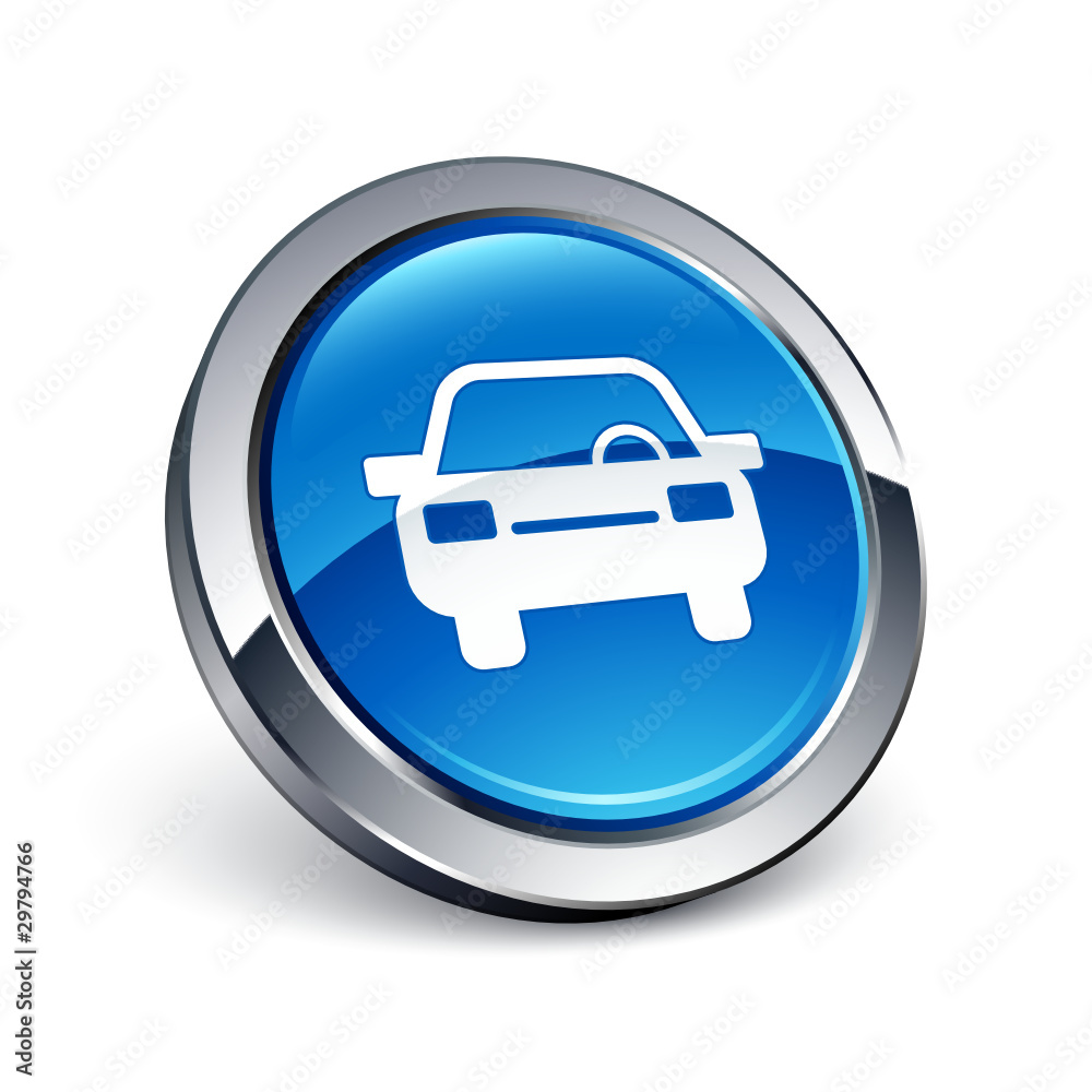 Vecteur Stock icône bouton voiture automobile transport Adobe Stock
