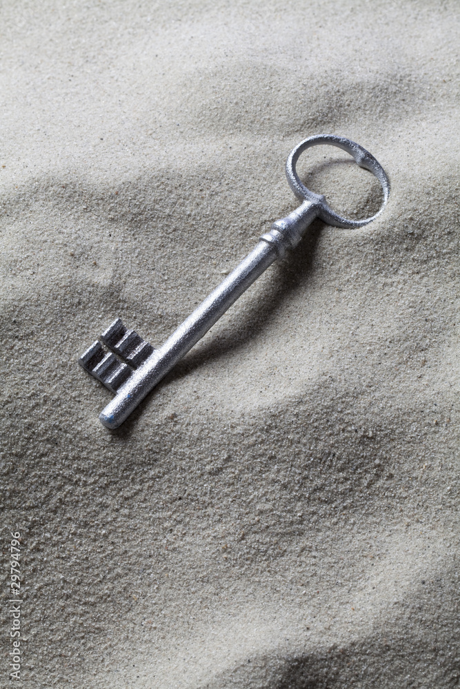 clé solution savoir dans le sable