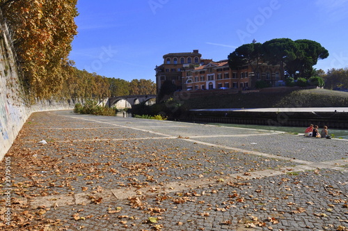 Canvas Print october in rome