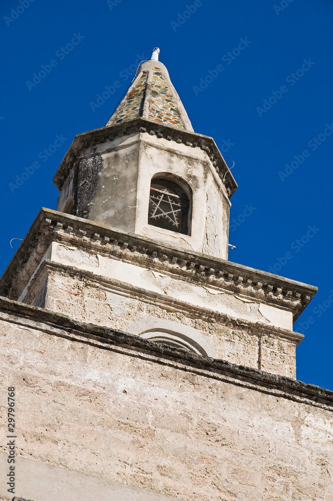 St. Matteo Belltower Church. Bisceglie. Apulia.
