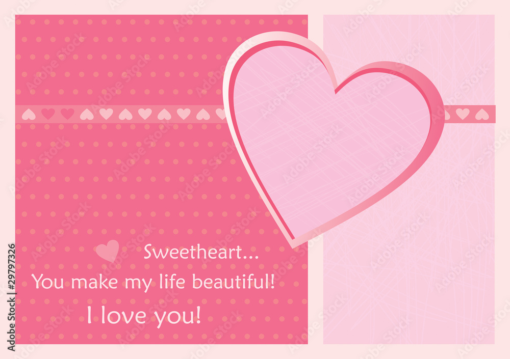 sweetheart card
