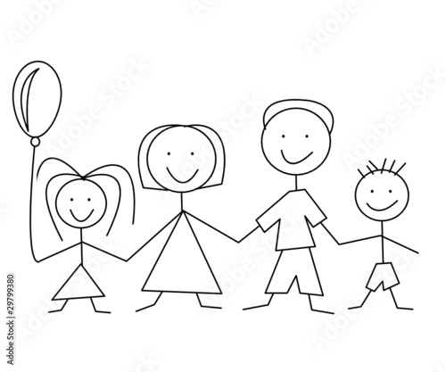 cartoon comic family