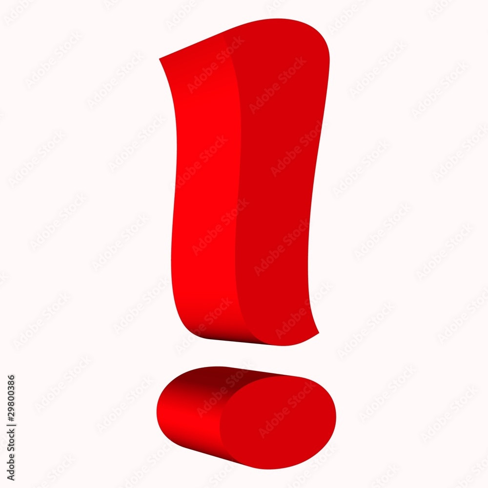 ÜNLEM İŞARETİ Stock Illustration | Adobe Stock