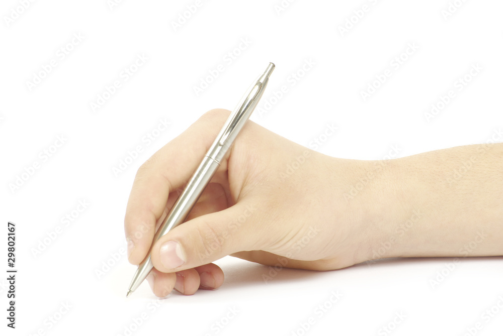 pen in hand pen in hand