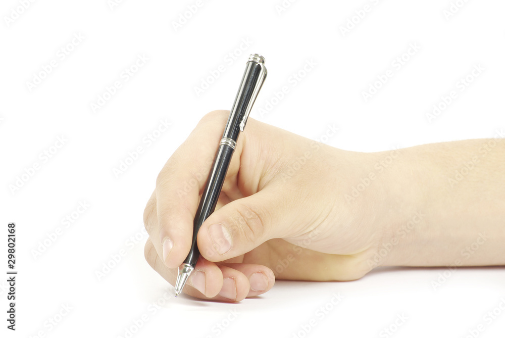 pen in hand pen in hand
