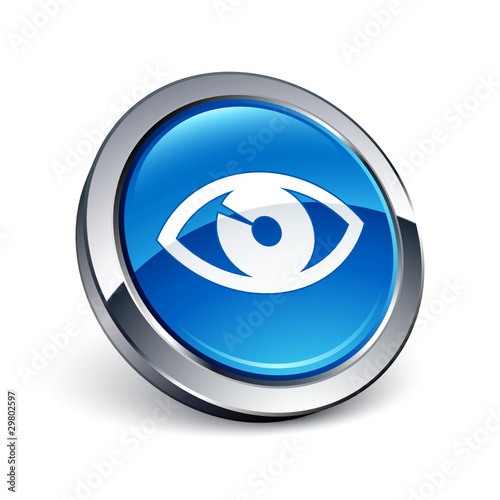 icône bouton internet oeil vision recherche