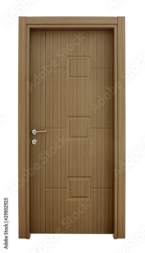 wood door
