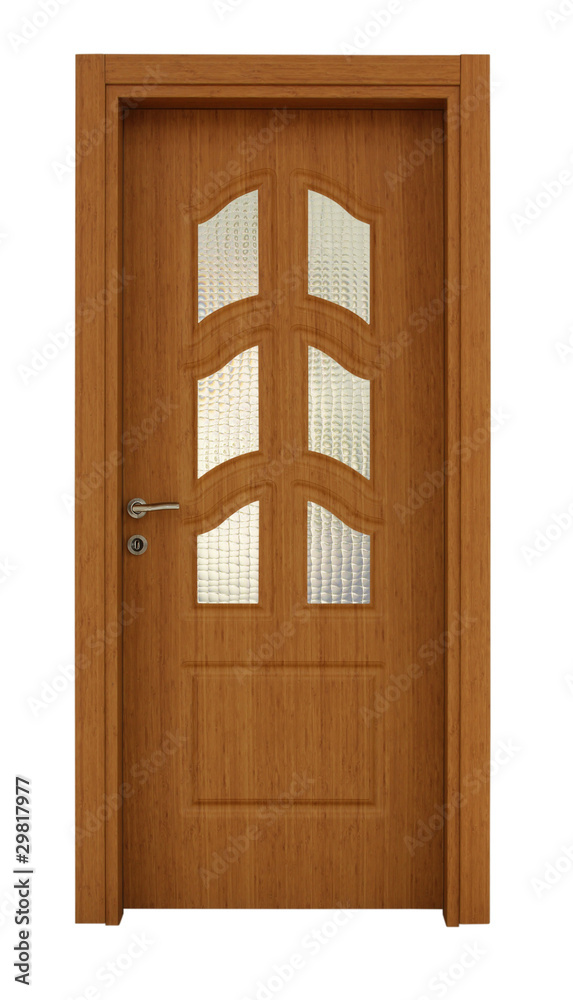 wood door