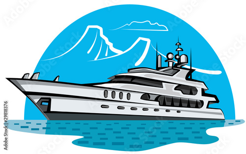 luxury yacht