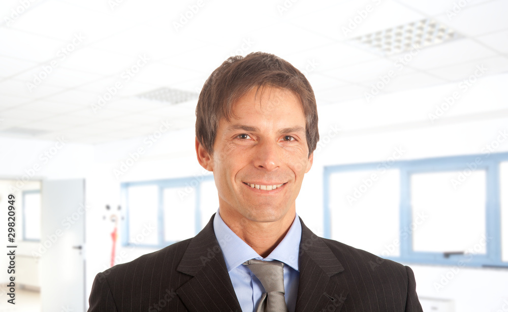 Portrait of a senior businessman in the office Portrait of a senior businessman in the office
