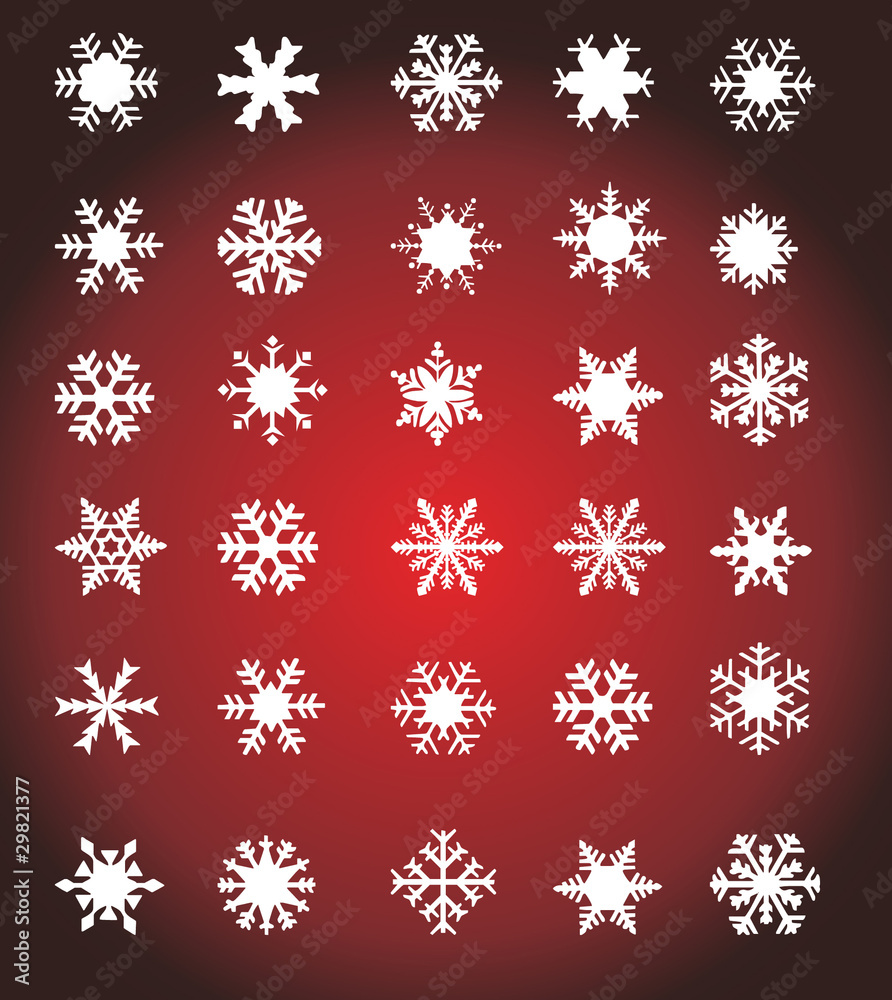 white snowflakes white snowflakes