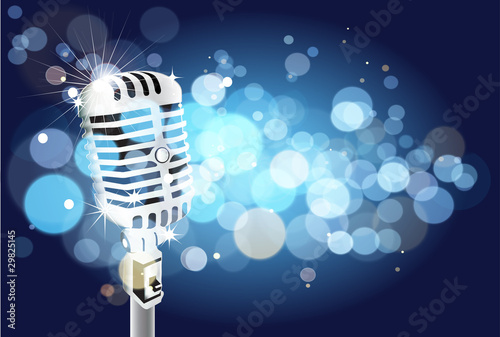 microphone background