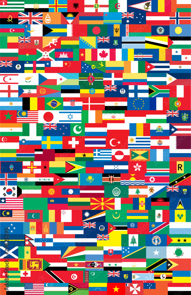 Flags ofl countries Flags ofl countries
