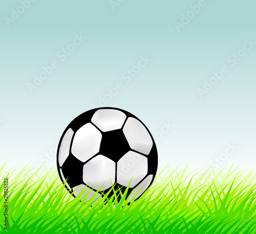 Vector football game ball