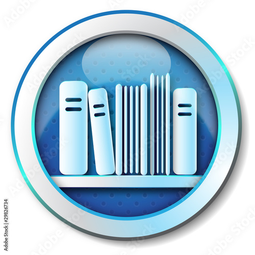 E-book library icon