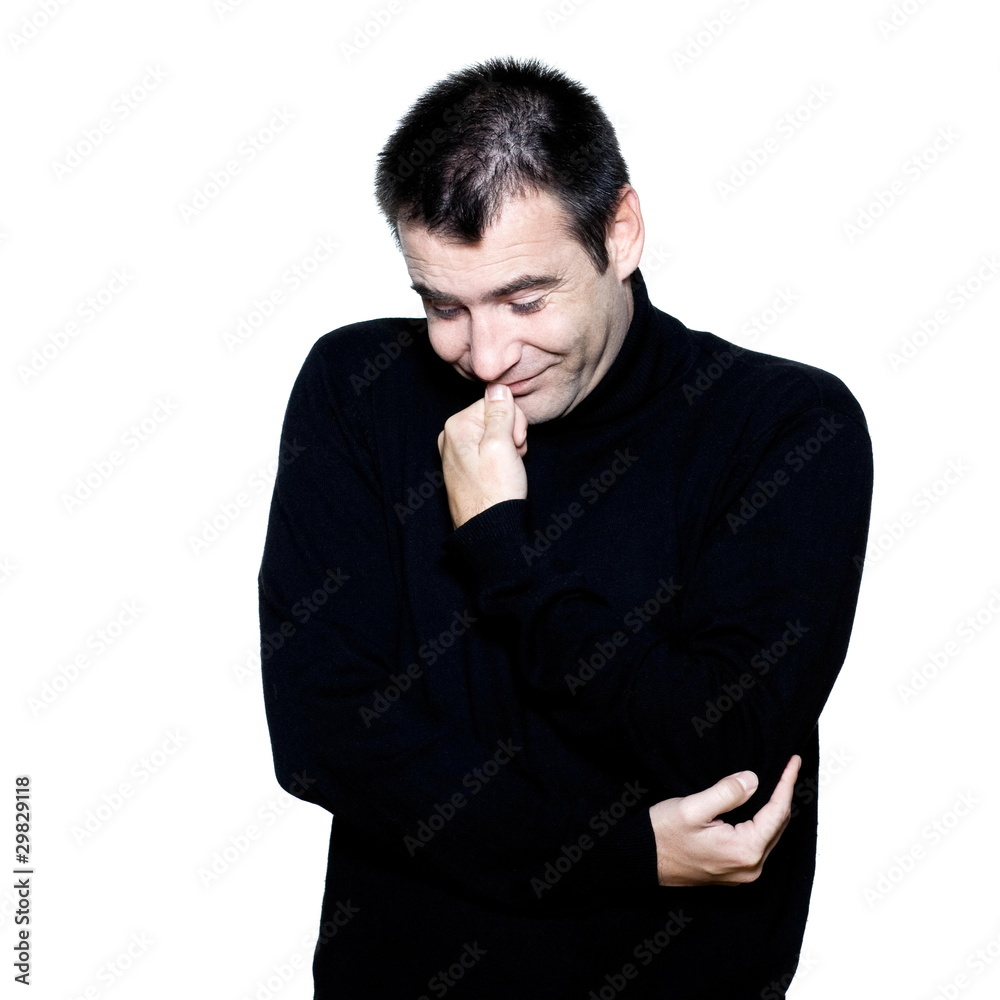 caucasian man smiling portrait expressing caucasian man smiling portrait expressing