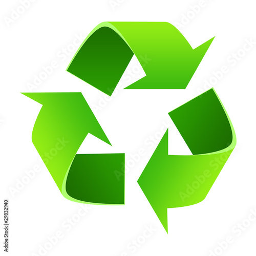 3D Recycle Icon
