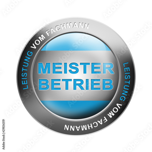 meisterbetrieb button photo