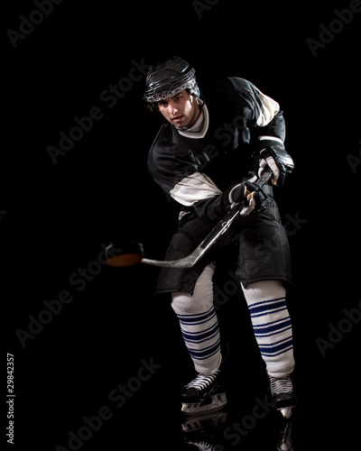 Hockey Player © Nicholas Piccillo