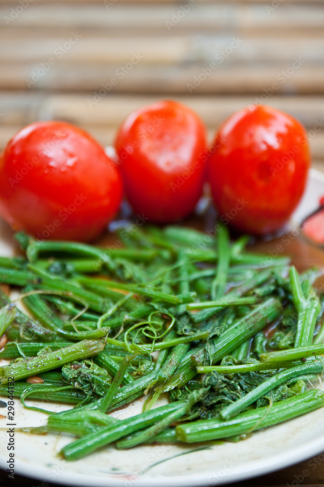 Fried vegetable Fried vegetable